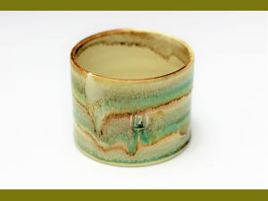 Tri Color Swirled Cup