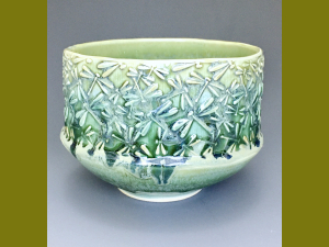 Dragonfly Slab Built Bowl 2